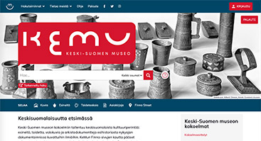 keskisuomenmuseo.finna.fi screenshot